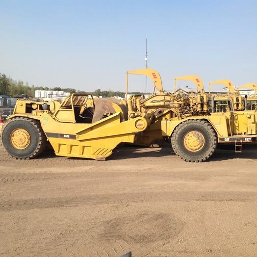 Peed Equipment is a leading supplier of Caterpillar 657E scrapers, Caterpillar 651E scrapers, and Caterpillar 637G scrapers.(Rental/Heavy Equipment)