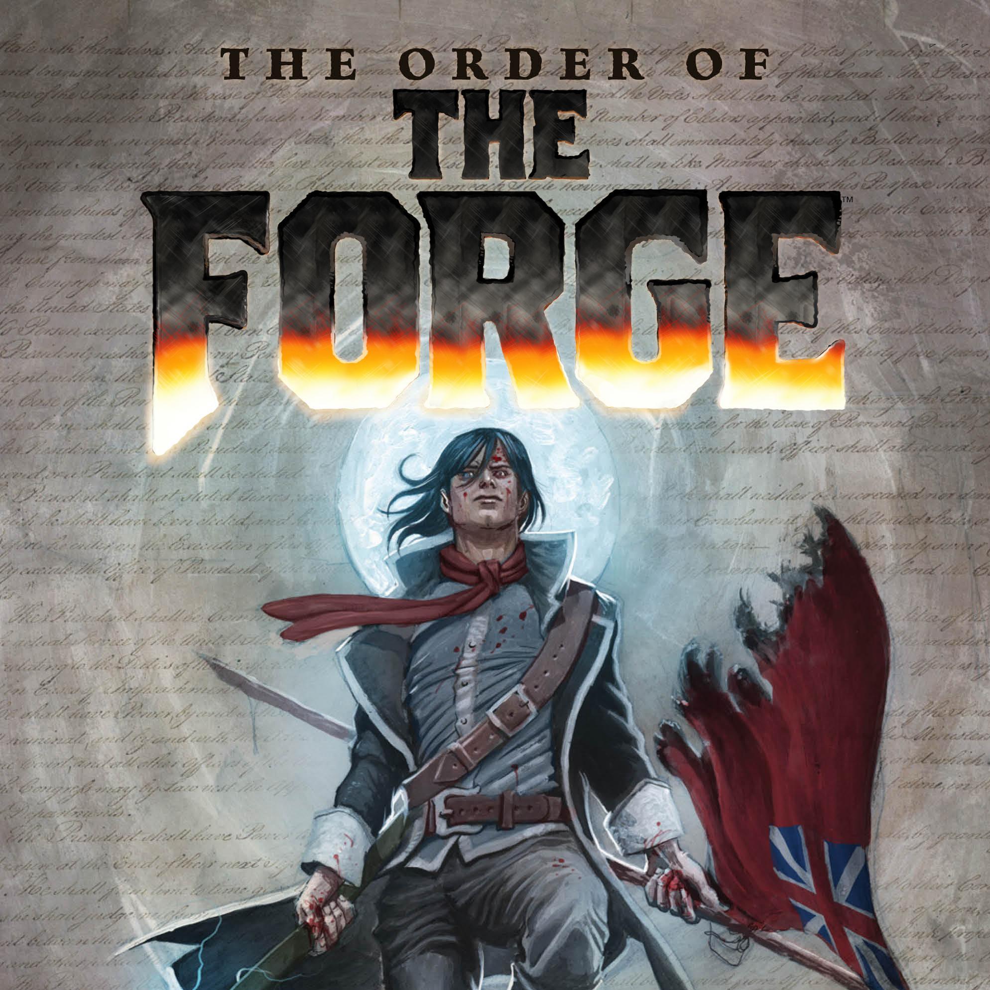 A @DarkHorseComics about a young George Washington who ain't your school teacher's George Washington! He's 21 and slaying zombies!