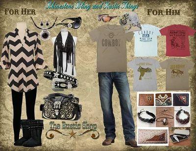 The Rustic Shop is your one-stop shop for all things rustic, country, or primitive. We have rustic home decor, rhinestone bling purses, jewelry, and more!