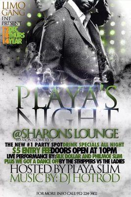 618 Montgomery St... Foxxy Ladies..Strong Drinks..Live Performances..D.S.R Ent.. Mon-Sat *6pm-8pm Happy Hr*