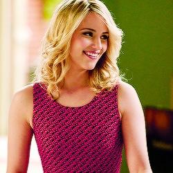 Rubia con voz de ángel. Ex-Cheerio. Estudiante de la Universidad de Yale. Madre de Beth Fabray. ¿Un Martini con hielo, por favor?