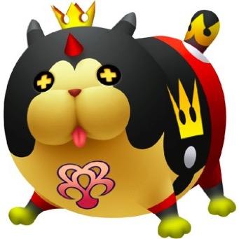 Mew~ Hello! My name's Kutaro and I'm a Spirit type of a Dream Eater. The crown says it all. I like bouncing and squishing the foes into royal pancakes!