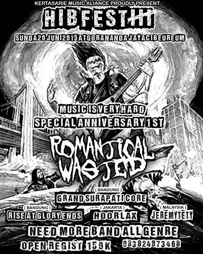 ROMANTICALWASTE's profile picture. Indonesian hardcore band please follow : @syahdanfauzi8 @M_FiqriFahlevi @asep_ramdan12 @Saprolrage | Management : @Masbay booking : 083816734827 | @HOAXCuiiiih