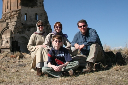 The Steward Crew is a crazy family of four wandering on the far side of the world.