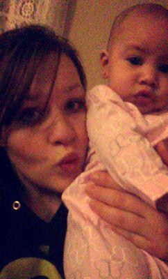single parent to a beautiful baby girl. #sept3rd2014 ❤#hairstylist