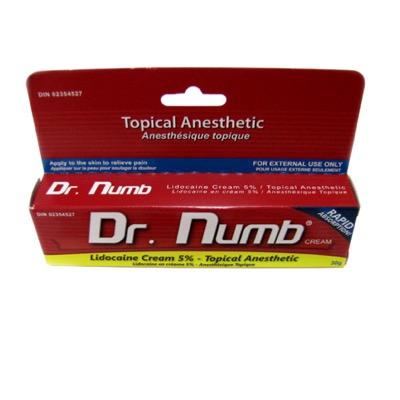 DR Numb 
Tattoo Numbing Cream 
UK seller 
£15 for huge 30g tube including delivery 
We accept Paypal