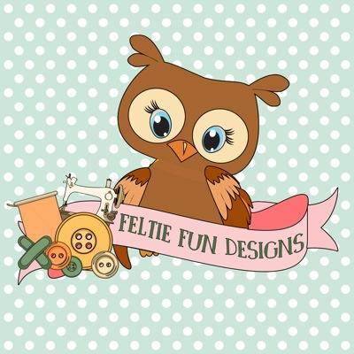 welcome to Feltie Fun Designs where you'll find a range of machine embroidered felt supplies and gifts bursting with colour and fun!!