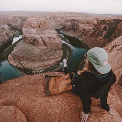 she looks for adventure around every corner
