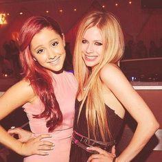 Avril and Ariana my life
