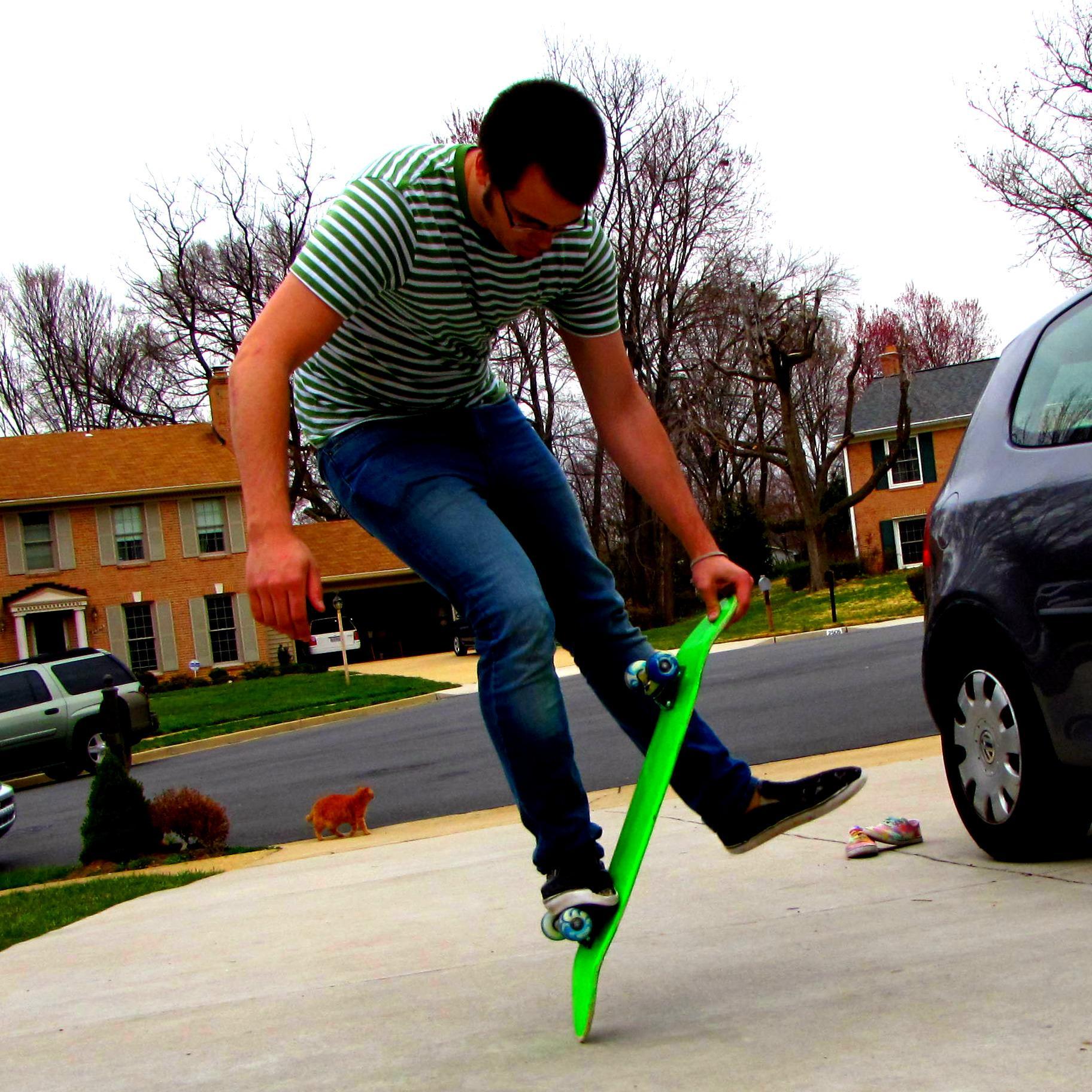 Grew up sick. Should have passed. Good nutrition fixed me. Became a nutritionist. And a skateboarder at 32.