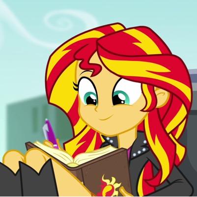ShimmerRd's profile picture. Hello My Name Is Sunset Shimmer RD I Became Part Of The Mane six but i really think is that Nvm...