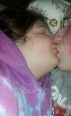 I have the most amazing bf I love him so much he my world and I love everyone I love my family and friends ~3