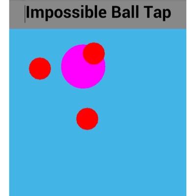 impossible ball tap is a game only on Google play store. simple. addictive.