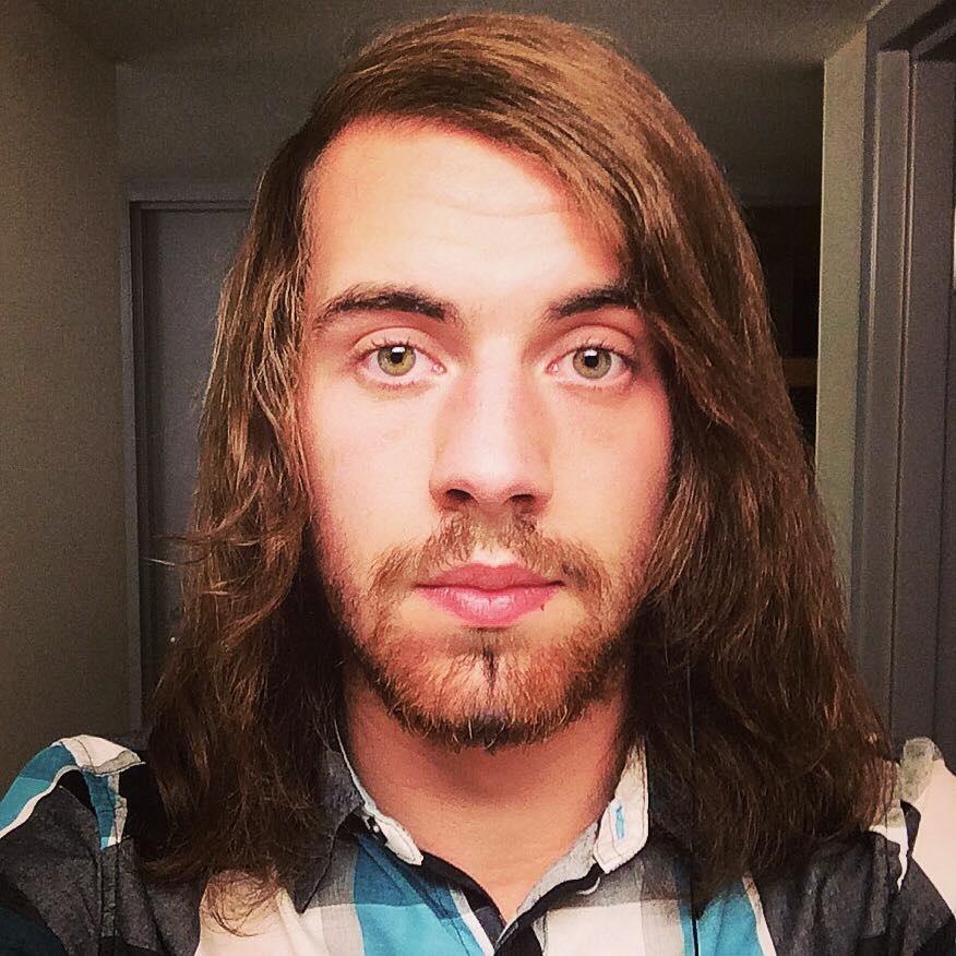 Musician - Drum set and percussion, Music business major at Wayne State University, Long hair enthusiast.