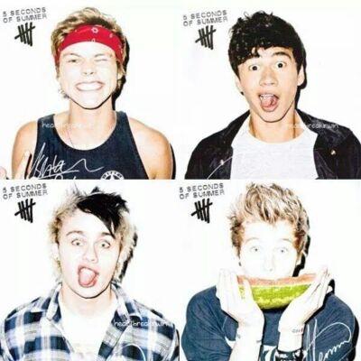 The vamps, 1D, BTR, 5sos Heffron drive