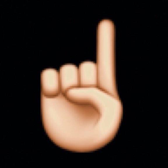 Levez le doigt si t'aime met tweet ☝☝