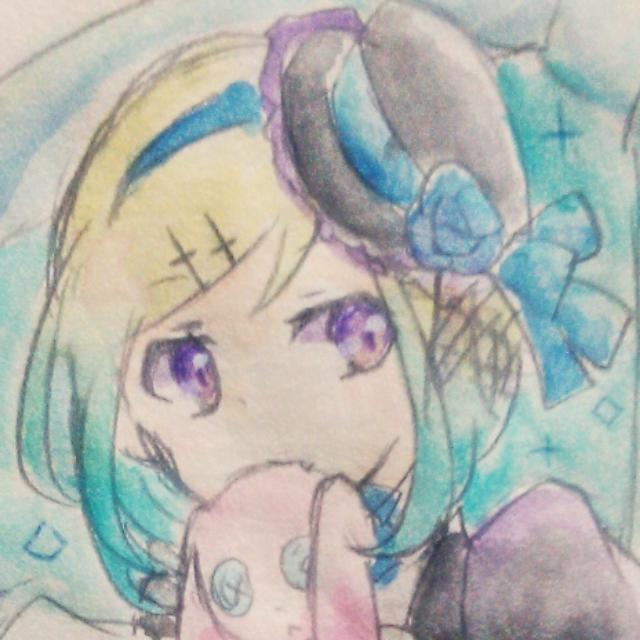 お絵描きをする月代さんのプロフィール画像
