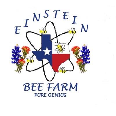 Einstein Bees • Pure Genuis • North Central Texas Beekeepers • Honey, bee removal, products from the hive