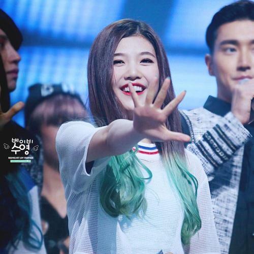 Boooyah! Green Tea Cupcakes leader! Park Sooyoung Joy! fams?fav!