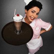 waiter/waitress life. Tweet me something and ill RT it:)