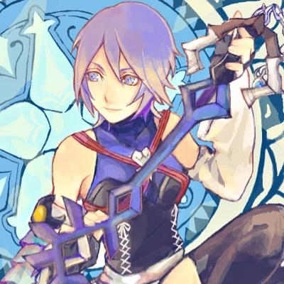 I am Aqua a keyblade master, I travled with terra and ventus to help the worlds. Now I'm in the dark alone. Where is my keyblade? #KHRP