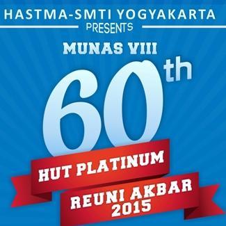 17 Jan 2015 | MUNAS VIII | HUT 60th HASTMA-SMTI | REUNI AKBAR 2015 | SMK SMTI Yogyakarta | order kaos reuni ke  089679578786 ika | cp: 085643502004 andi