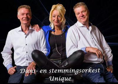 Dans en stemmings orkest Unique uit Peize voor al uw feesten en partijen