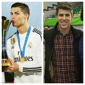página de fans de Alex silvestre y cristiano Ronaldo también muy de Bale y de casillas mi nombre Antonio