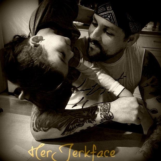 Jerk facing @LethalDakota. Parenting @FinleyRomanos. Twin Winning with @GunNutDemetri.
