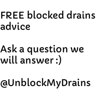 Blocked drain? Ask a question... We may be able to help you unblock it yourself, without the need to call out a expensive drainage specialist... FREE ADVICE