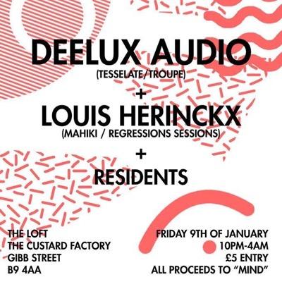 ALMS HOUSE are taking over The Loft (Custard Factory) in Digbeth, Bham on Friday 9th Jan. All proceeds will be donated to charity!