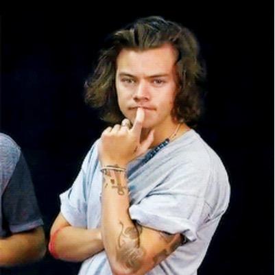 Harry, look what you've done to me.