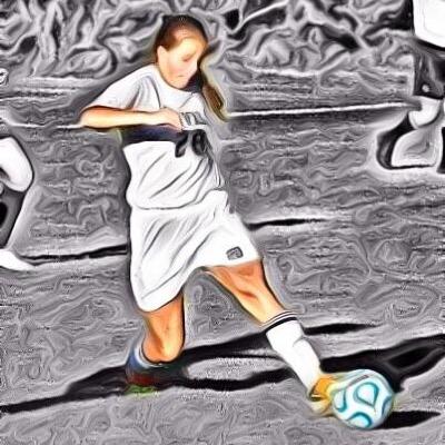 Left Footed Soccer Goddess