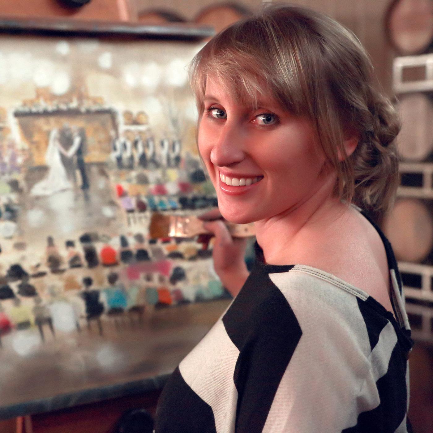 LeanneLarson1's profile picture. Live Wedding and Event Painter - Your Day is a masterpiece, Capture it on Canvas!  #artist #originalart #portraiture #fineart #design #customart #oilpaintings