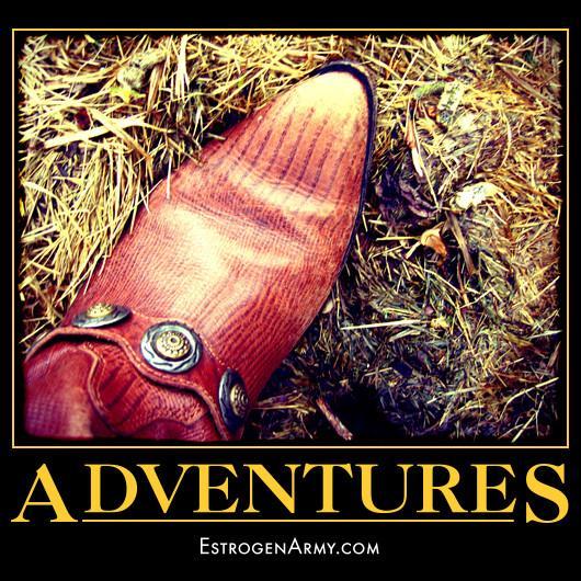 EstrogenArmy's profile picture. Adventures with the Estrogen Army ... Join Sue Braiden and other Adventure Divas as they discover ways of having epic adventures on a shoestring budget!