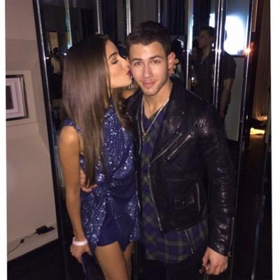 loving and supporting my favorite couple @nickjonas & @oliviaculpo ❤️