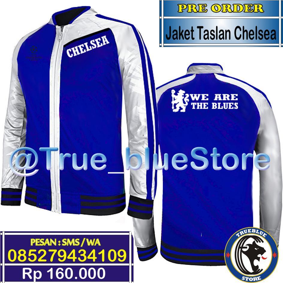 Memproduksi berbagai macam atribut Chelsea, Barang diproduksi dan dikirim dari Bandung, Akun Twitter Resmi @True_blueStore // SMS/WA 089624734909