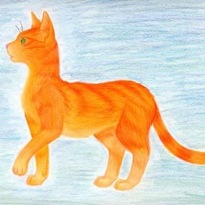 Foxtail: Medicine cat Bright orange tabby cat with bright green eyes Sister:Venomefang mate:@TheLeafoftheOak moons:13