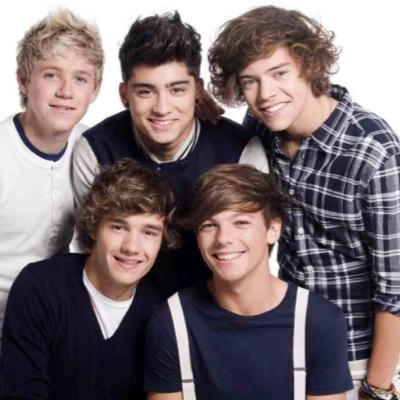 Just 5 girls, crazy in love with 1D ♥ Lucky enough to meet them twice &  hugged them all ♥  Zayn tweeted. Liam follows/RT'ed and Louis follows :) x