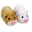 Zhu Zhu Pets Hamsters are interactive toy pets, each with their own set of over 40 sound effects, squeaks, chirps etc.