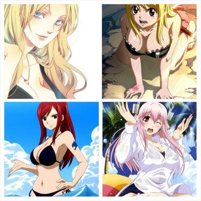 Erza & lucy #fairytail- #single/ rangiku : #bleach sonico #singer/ feel free to rp on DM or anywhere