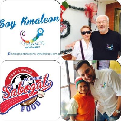 Dios cada día vamos creciendo motivados haciendo lo que nos gusta Gerente de Kmaleon Entertainment y PA DONDE SABOGAL @KmaleonColombia instagram @Kmisabogal19