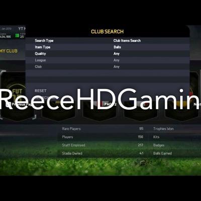 Hi Guys,My name is Reece and i am a Fifa player, I do giveaways,players entries,And most of all giving the best teams out for a low price rang,XBOX ONLY
