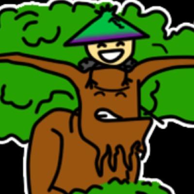 Tristan and Larry the tree! Happy Youtuber, and Daily Tweeter while embarking on a Journey through the spiral and other games with Apple Juice☕️