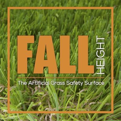 Fall Height is a Revolutionary Artificial Grass Safety Surface developed by @PileHeight for School Play Applications. Critical Fall Height certified up to 3.2m.