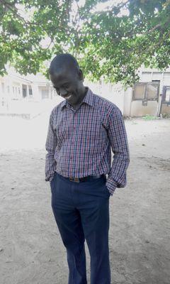 I look up to God Almighty and I am down to earth