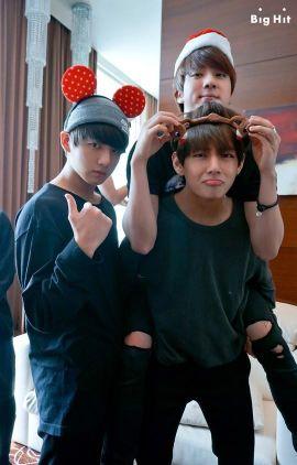 maknae jeon jungkook of bangtan! vkook @taehvkim. kiteh mine