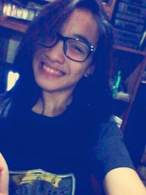Pretty girl even i'm small, have big nose and big forehead :D