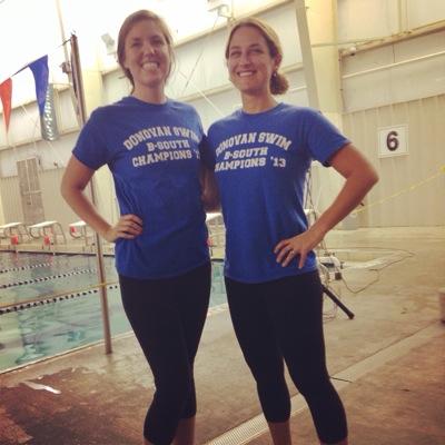 Donovan Catholic Swim Team and Girls XC