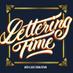Lettering Time (@letteringtime) Twitter profile photo